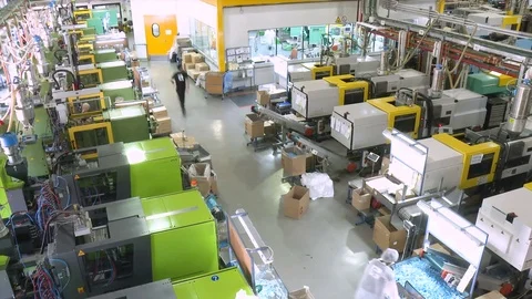 Timelapse of a large manufacturing facility Stock-Footage 81919644