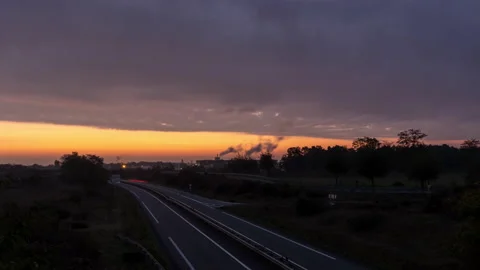 Timelapse Le Mans 動画素材 201511905