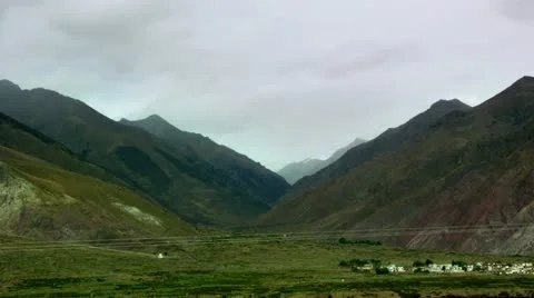 Timelapse Lhasa valley 動画素材 11611452