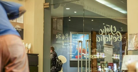 Timelapse of life and movement, visitors, people Stock-Footage 129599088
