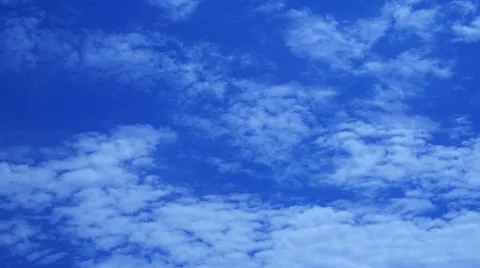 Timelapse Lightly Cloudy Sky Stock Footage 40241573
