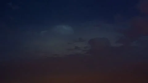 Timelapse lightning storm 스톡 동영상 11598946