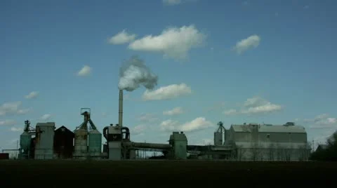 Timelapse lime factory Vídeo Stock 11547007