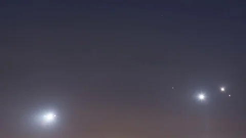 Timelapse of a Line of Planes Preparing to Land Video stock 76853690