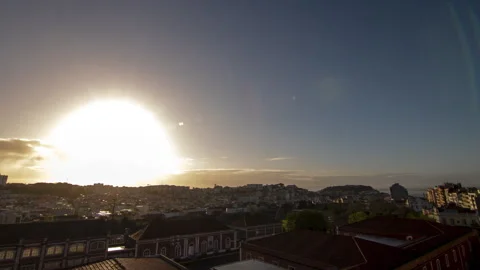 Timelapse of Lisbon, Portugal in the spring. Stock Footage 266795014