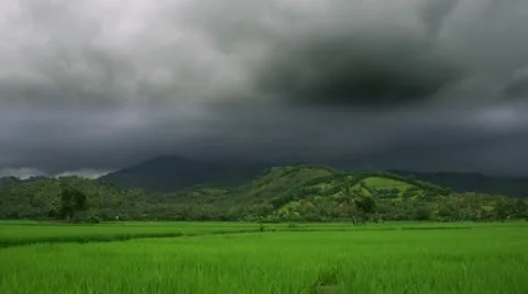 Timelapse Lombok landscape 스톡 동영상 11585358