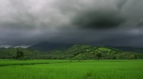 Timelapse Lombok landscape Vídeos de archivo 11604013