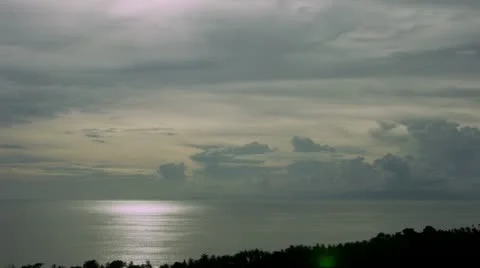 Timelapse Lombok sunset 스톡 동영상 11604067