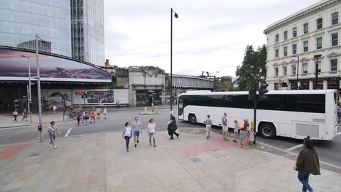 Timelapse - London Bridge Stock Footage 81309018