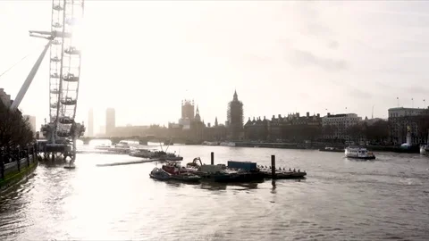 Timelapse london Video stock 83950933