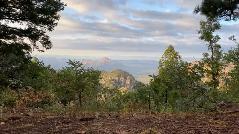 Timelapse looking over Sedona at sunset. Stock Footage 188352446