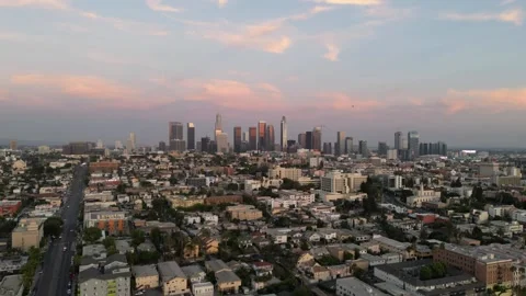 TIMELAPSE LOS ANGELES Vídeo Stock 203710536