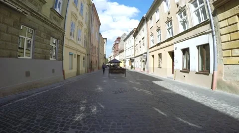 Timelapse Lviv city Stock Footage 53830235
