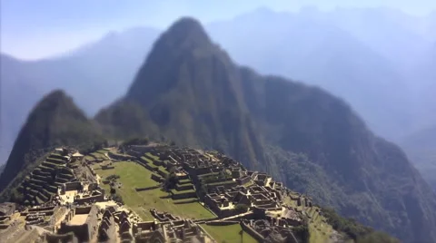 Timelapse of Machu Picchu Vidéo 54128413