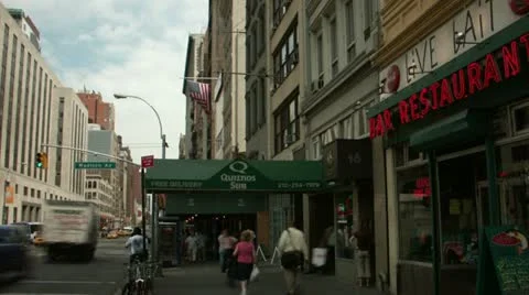 Timelapse Madison Avenue Stockbeeldmateriaal 11607691
