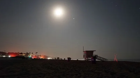Timelapse - Malibu. Stock Footage 93277584