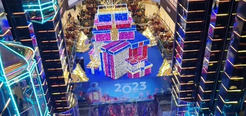 Timelapse in the mall (1) Stock Footage 230845297