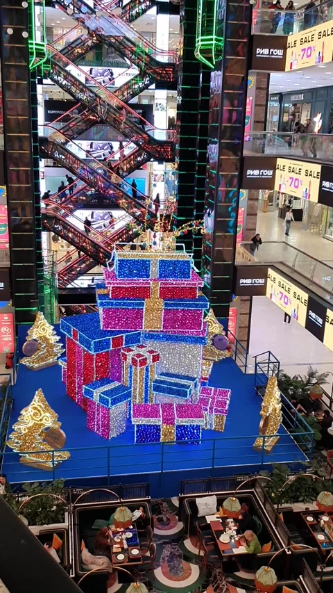 Timelapse in the mall (3) Stock Footage 230845321