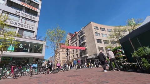 Timelapse from Malmö city centre Stock Footage 336661149