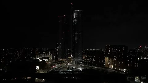 Timelapse of Manchester City Centre 库存影片 321096355