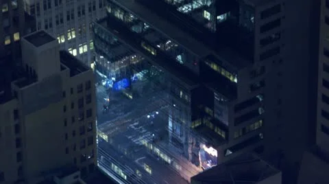 Timelapse Manhattan buildings Stock Footage 11588536