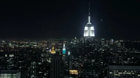 Timelapse Manhattan skyline 스톡 동영상 11559800