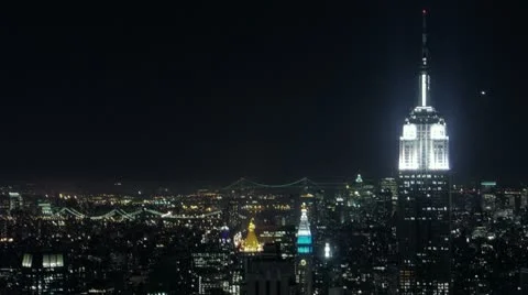 Timelapse Manhattan skyline Vídeo Stock 11559803