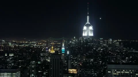 Timelapse Manhattan skyline 스톡 동영상 11607668