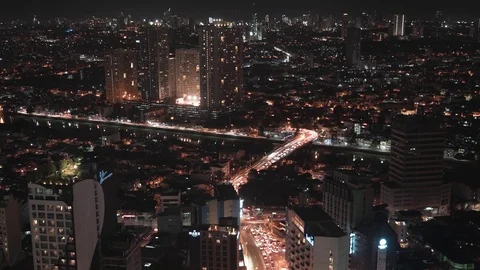 Timelapse Manila 스톡 동영상 112845300