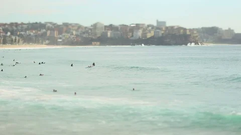Timelapse Manly Beach Stock Footage 70370095