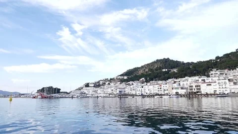 Timelapse of a marina Stock Footage 74518350