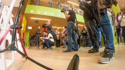 Timelapse for a master class and photography workshop Stock-Footage 129573247