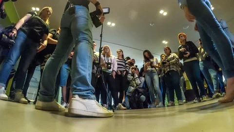 Timelapse for a master class and photography workshop Stock-Footage 129573345