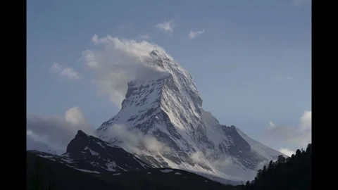 Timelapse Matterhorn Stock Footage 266991895
