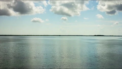 Timelapse Mexico: Clouds and Lagoon Stock Footage 146282816