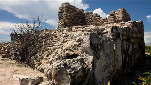 Timelapse Mexico: Ixcel Temple Stock Footage 146283002