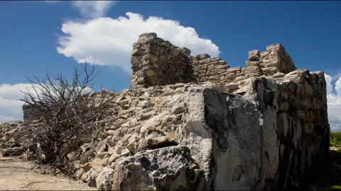 Timelapse Mexico: Mayan Temple of Ixcel Stock Footage 146282892