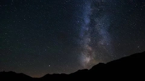 TimeLapse MilkyWay Stock Footage 139664722