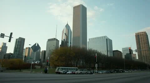 Timelapse Millennium Park Vídeo Stock 11544408