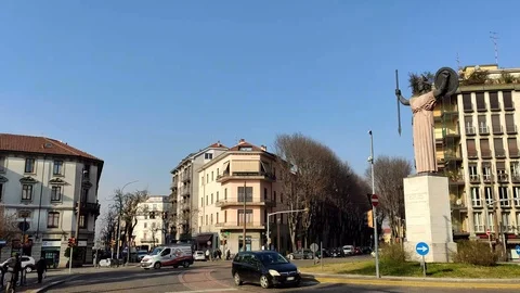 Timelapse minerva pavia Stock Footage 123418889