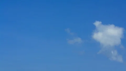 Timelapse Minimalist Clouds movement  4K 24 HQ Stock Footage 89168140