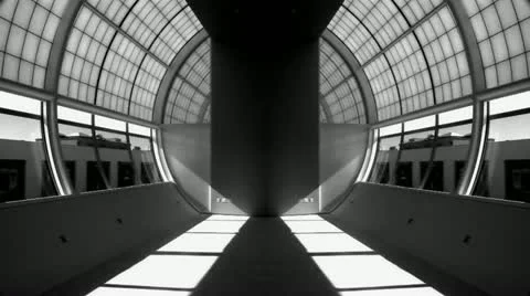 Timelapse mirrored empty office 스톡 동영상 11562358