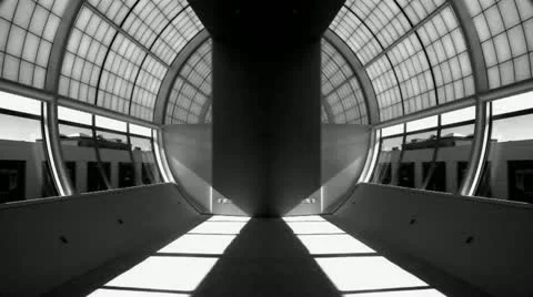 Timelapse mirrored empty office Stock-Footage 11608859