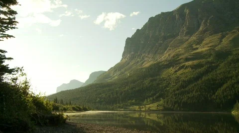 Timelapse of mist on a lake Stock Footage 520596