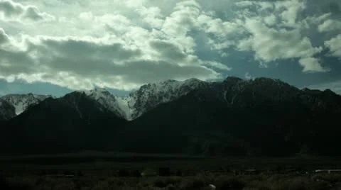 Timelapse Mojave mountains Vídeo Stock 11557854