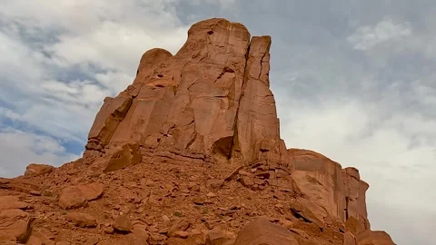 Timelapse of Monument Valley from Eagle Rock to John Ford Point Stock Footage 309053511