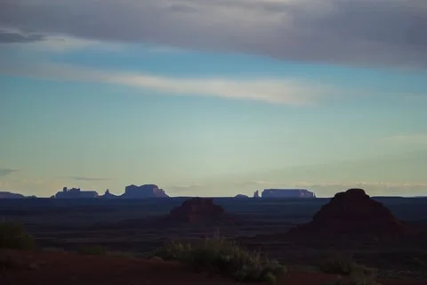 Timelapse in Monument Valley Utah Stock Footage 209953939