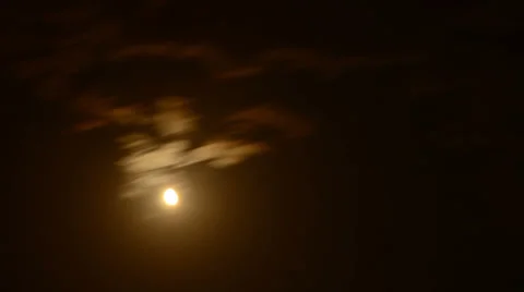 Timelapse of moon 스톡 동영상 26686364