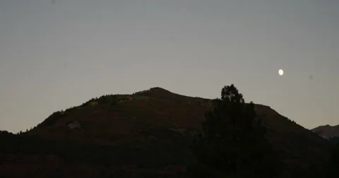 Timelapse of moon Stock Footage 56154662