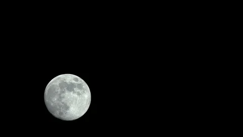 Timelapse of the Moon Stock Footage 90527086